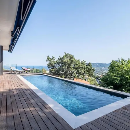 Willa Maison D'architecte Avec Piscine Chauffee & Sublime Vue - Maison D'architecte Avec Piscine Chauffee & Sublime Vue Mae-2273 Mandelieu